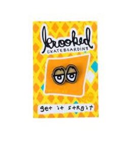 Krooked Eyes Lapel Enamel Pin