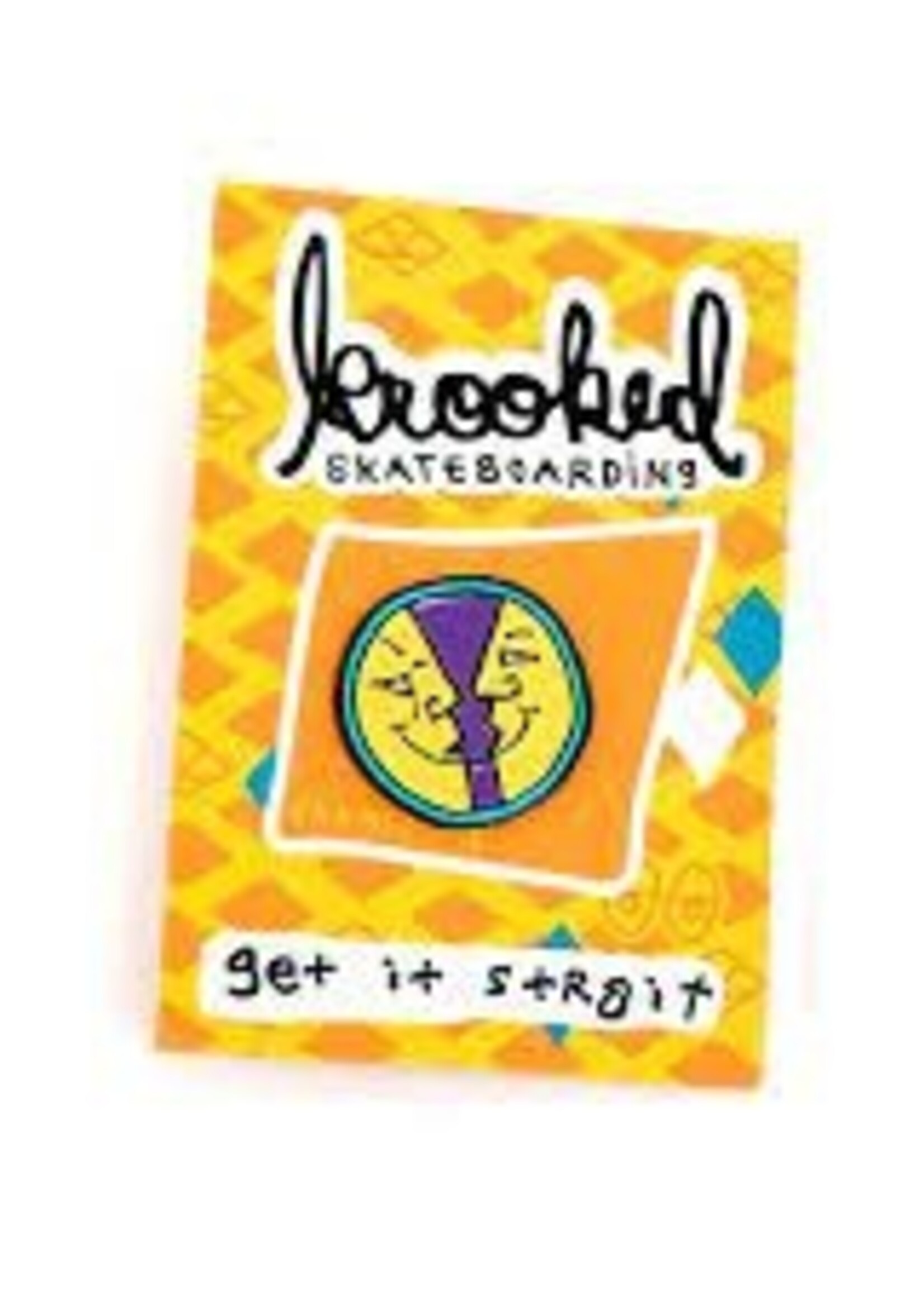 Krooked Trinity Smile Enamel Pin