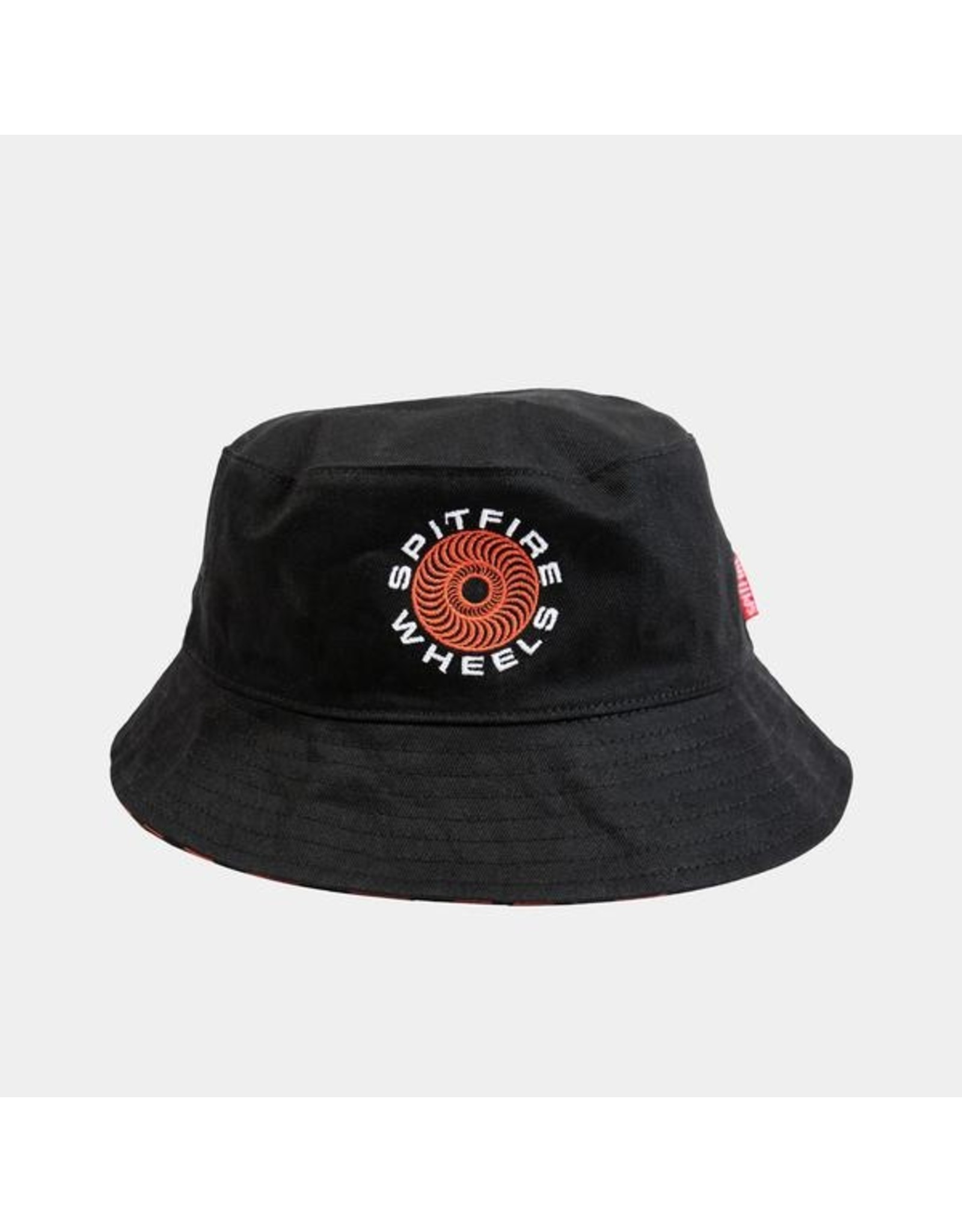 Spitfire Classic 87' Reversible Bucket Hat Black/Red O/S
