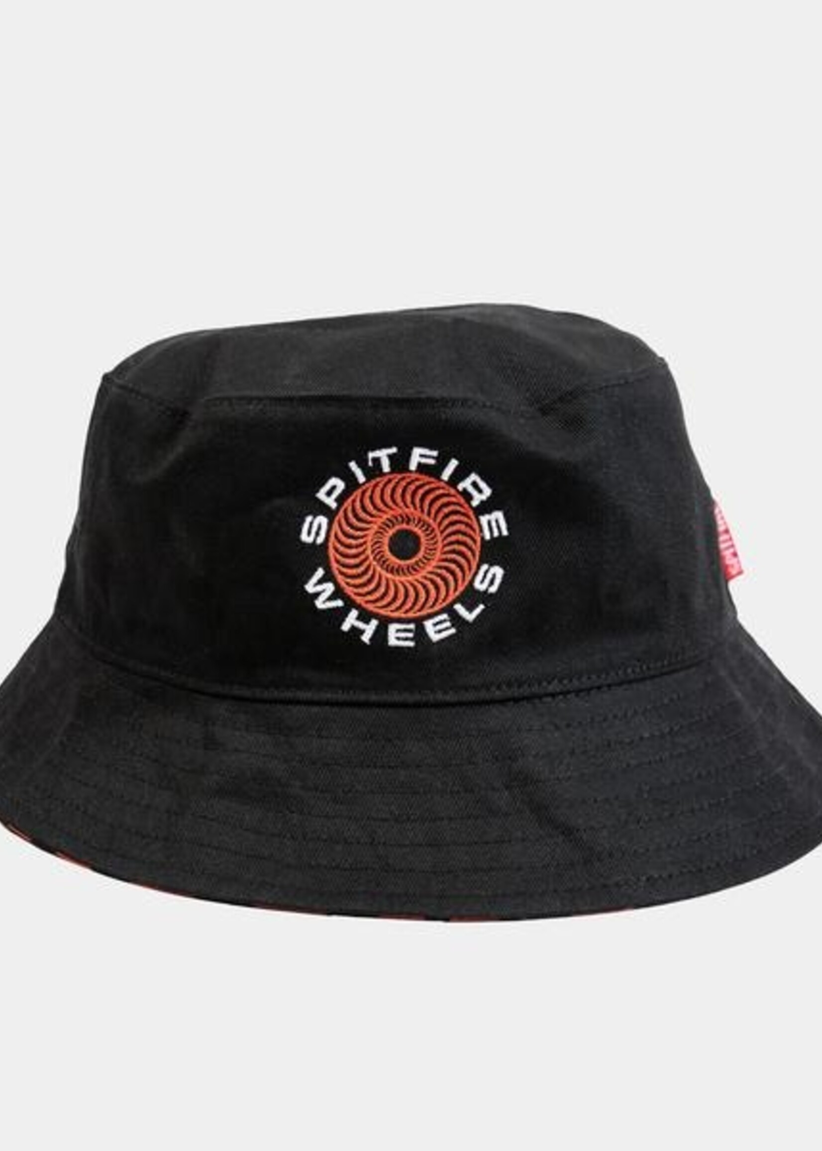 Spitfire Classic 87' Reversible Bucket Hat Black/Red O/S