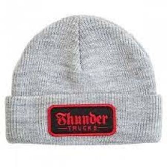 Thunder Truck Co. Script Patch Beanie | Grey