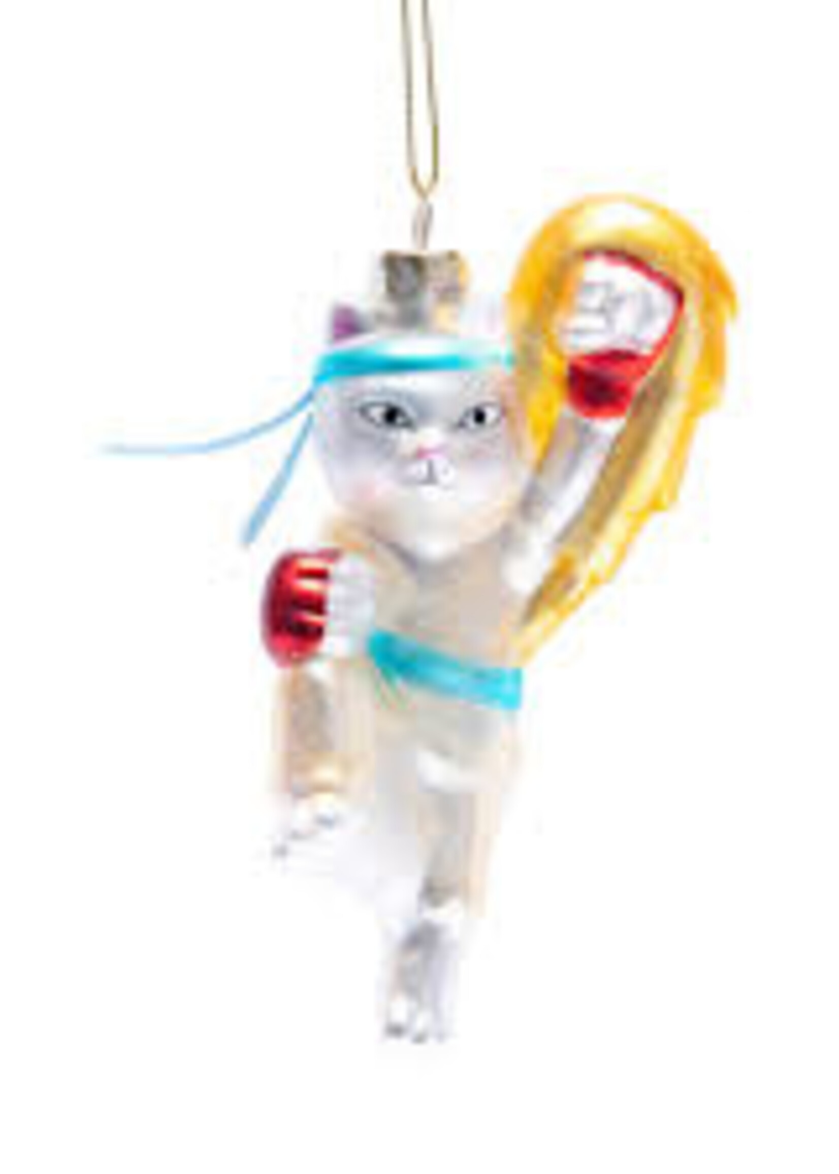 RIP N DIP Final K.O Glitter Glass Ornament