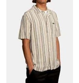 RVCA Beat Stripe SS Shirt