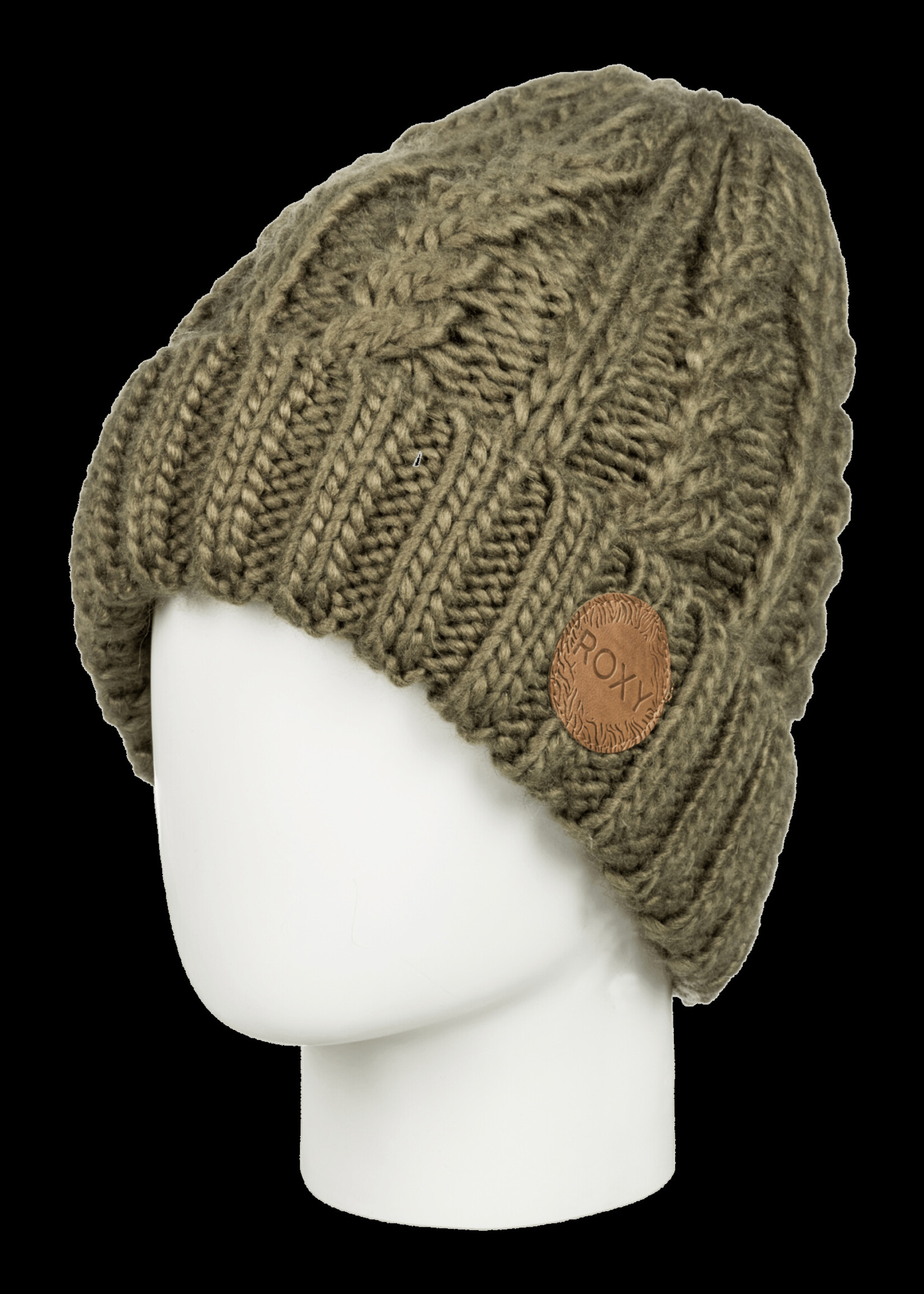 Roxy Tram Beanie | Army Green