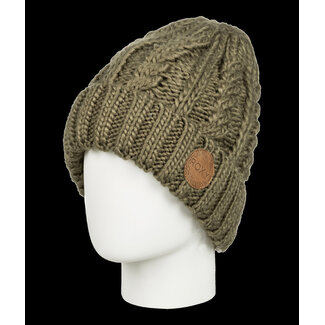 Roxy Tram Beanie | Army Green