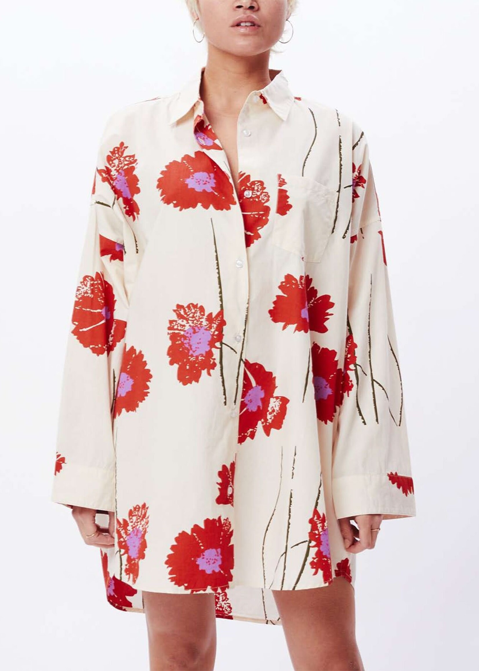 OBEY Friday Poplin Dress