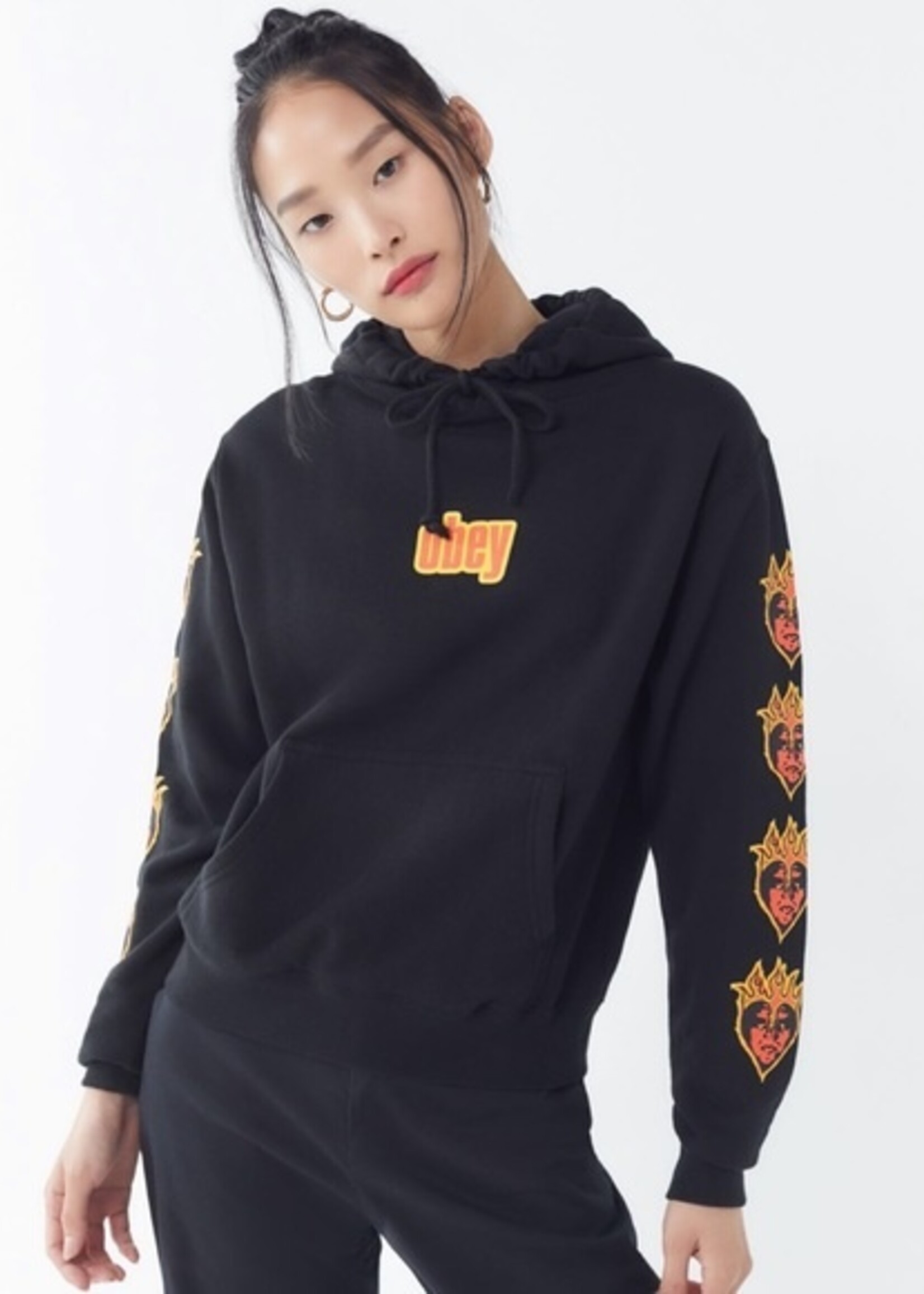 OBEY Flame Hoodie