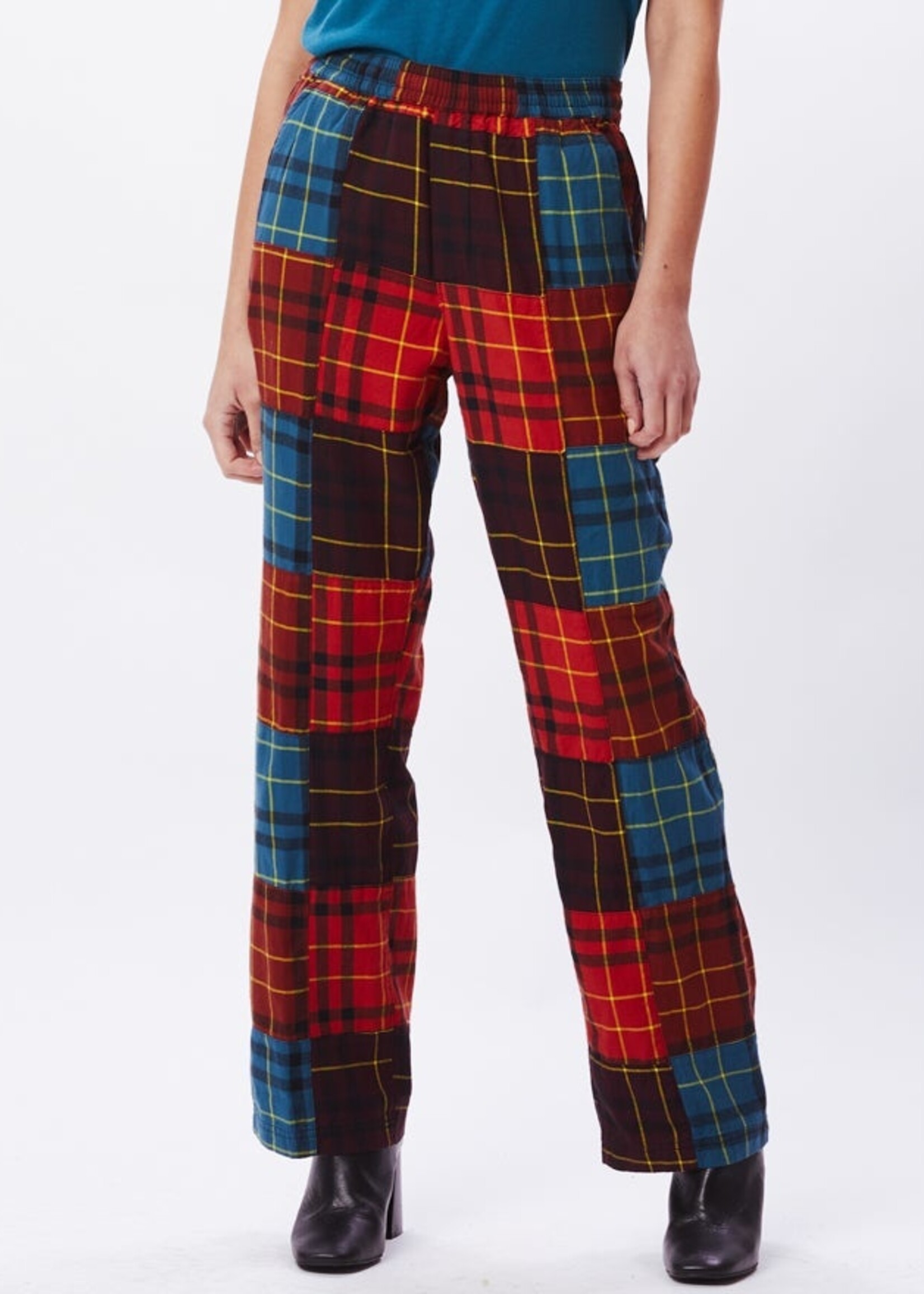 OBEY Ava Plaid Pant