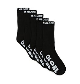 GLOBE Blackout Crew Sock 5 Pack