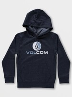 Volcom Youth Blaquedout PO Hoodie Navy Heather M
