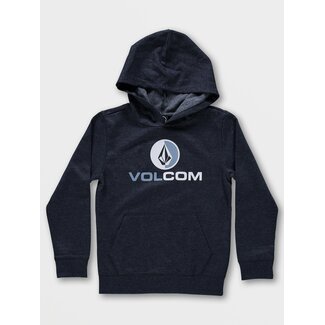 Volcom Youth Blaquedout PO Hoodie Navy Heather M
