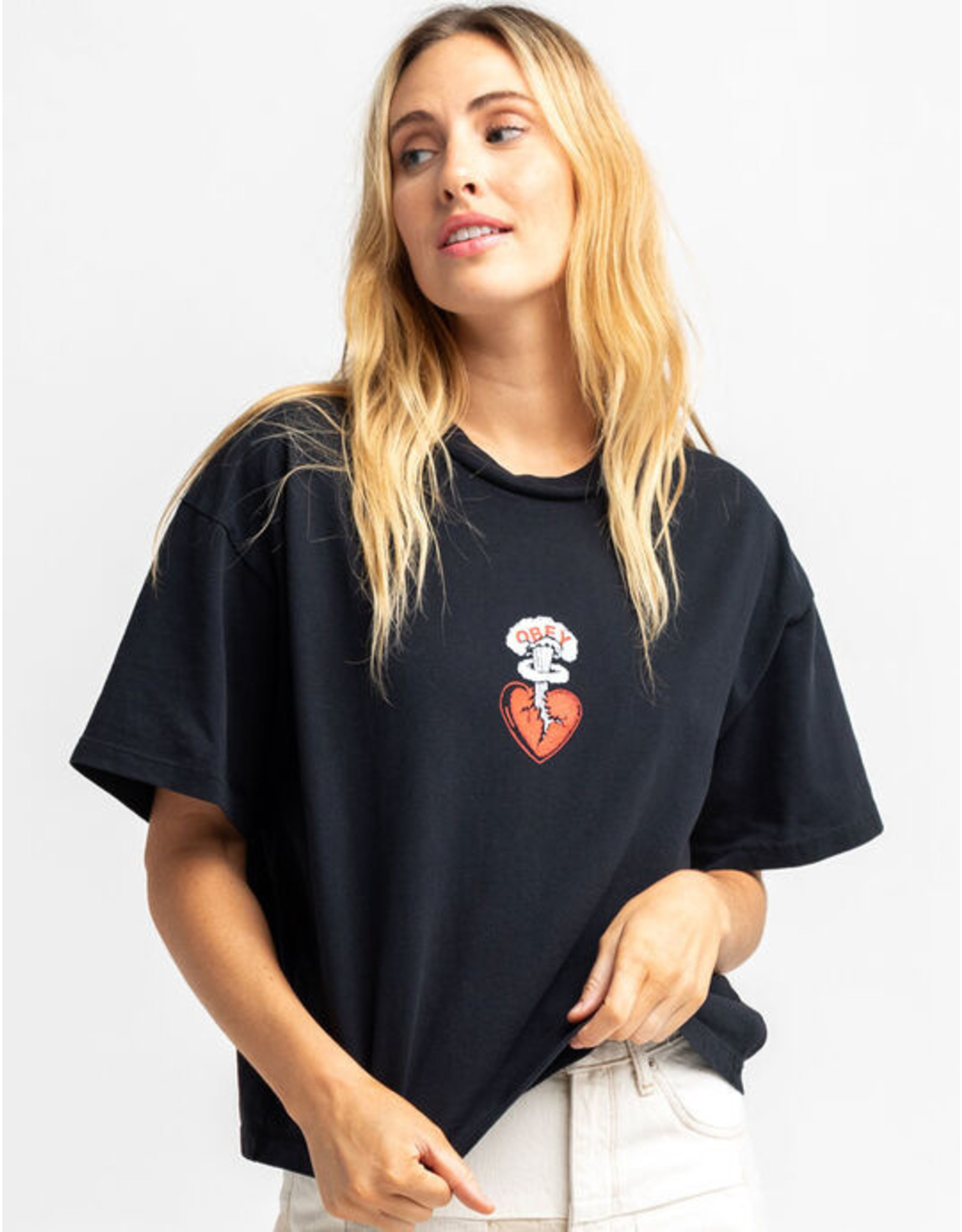 OBEY Heart Explosion Shirt