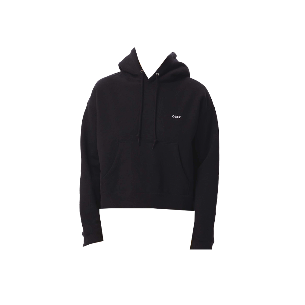 Bold Cropped Hoodie