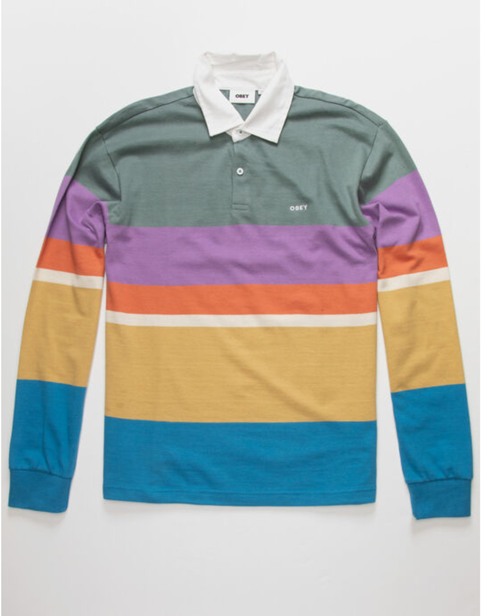 OBEY Earl LS Polo Shirt