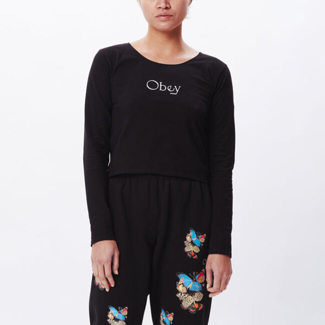 OBEY Women's Frequency Long Sleeve T-Shirt