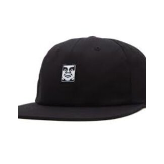 OBEY Icon Face 6 Panel Strapback Hat