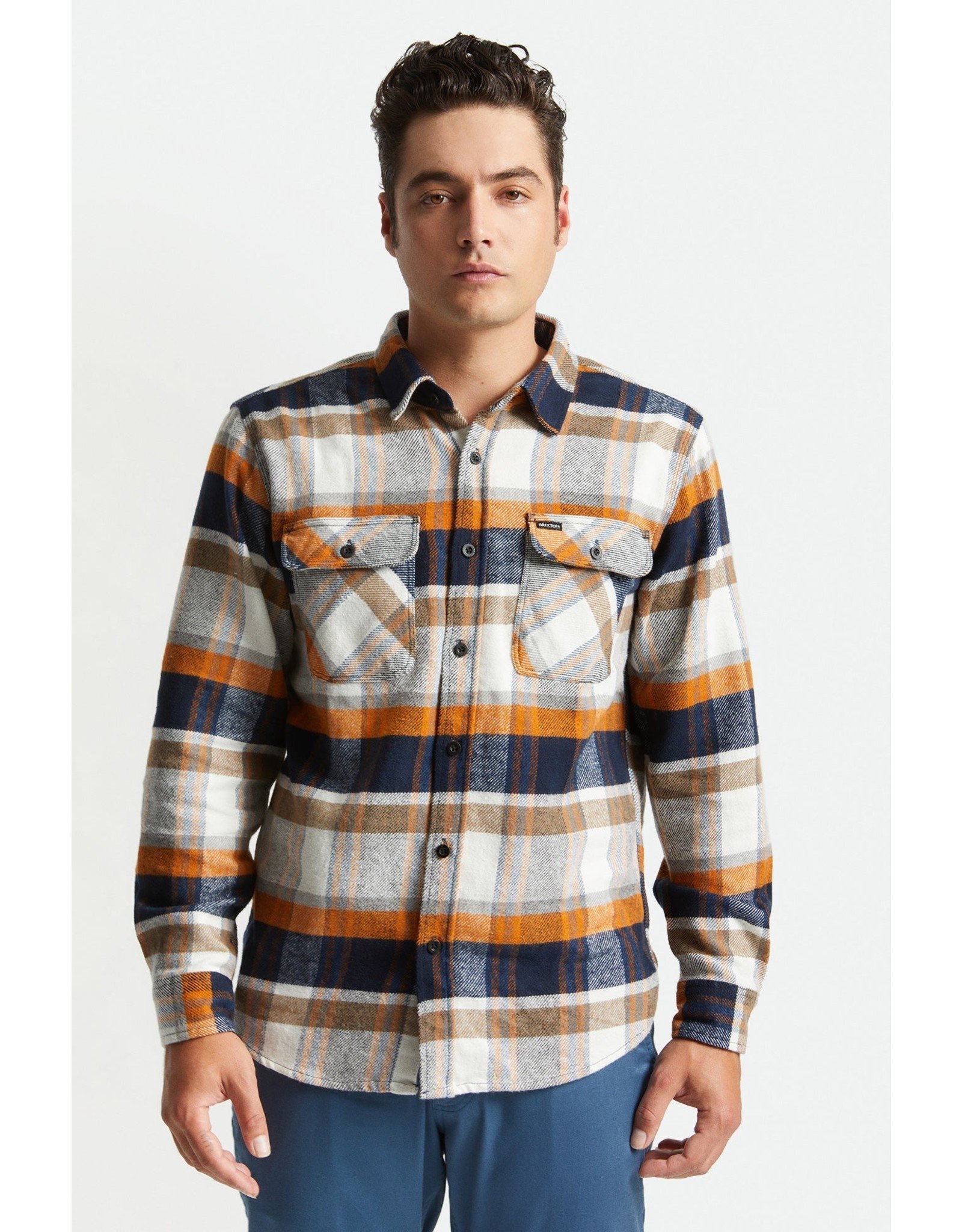 Brixton Bowery LS Flannel Shirt