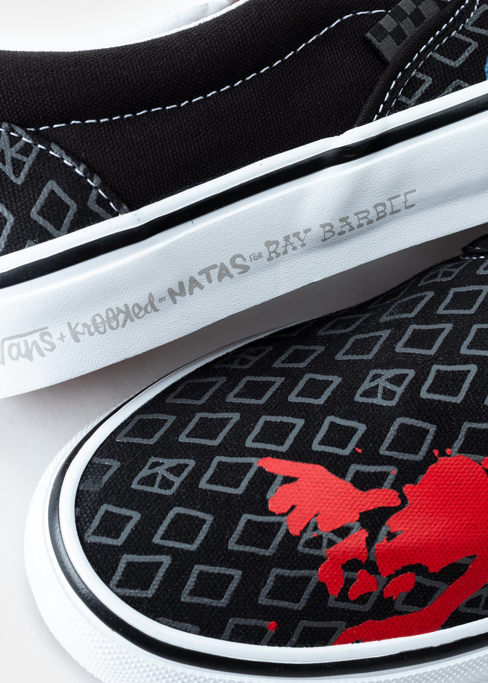 Vans Krooked X Vans Skate Slip On Shoes