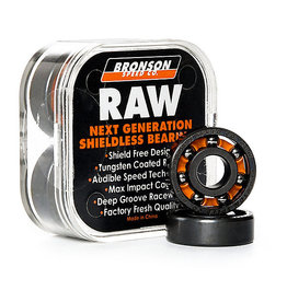 Bronson Speed Co. Raw Next Gen Shieldless Bearings