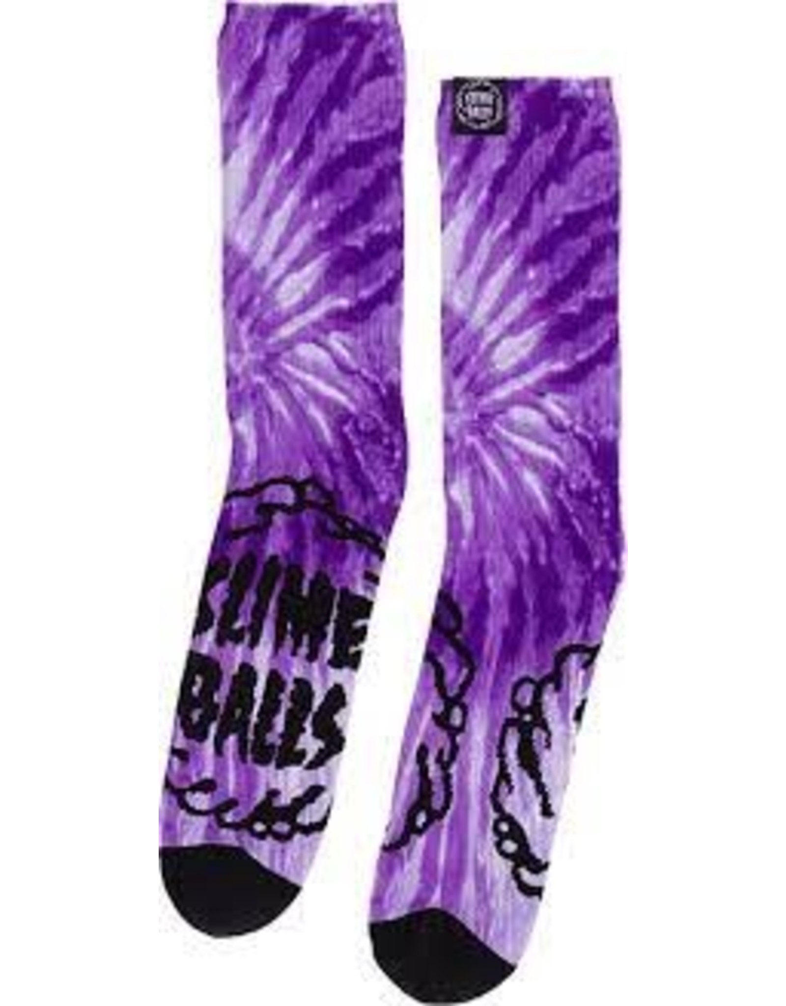 Slimeballs Mono Splat Crew Socks