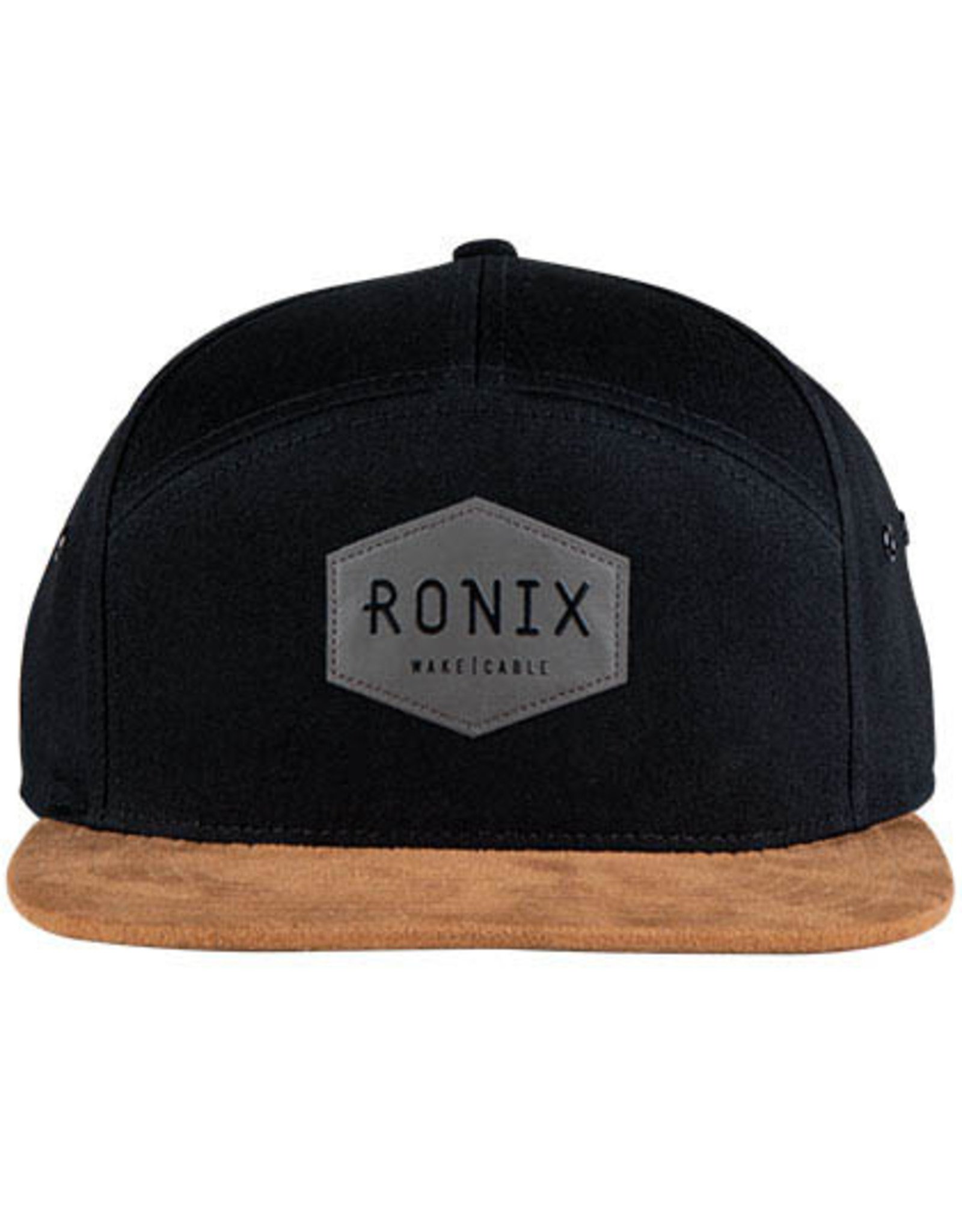 Ronix Forester Snap Back Hat -0 Black/Tan