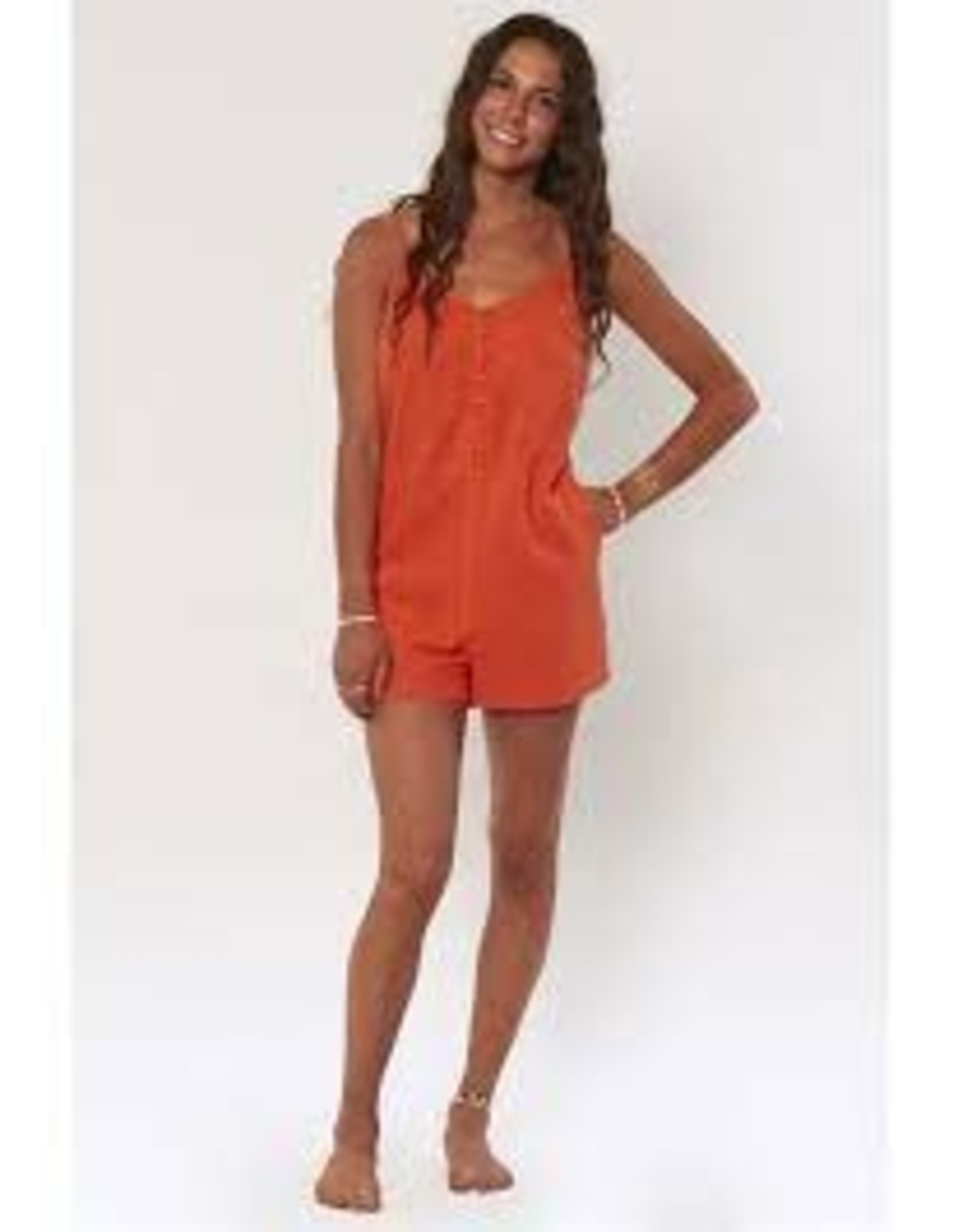 Sisstrevolution Paddle Out Woven Romper