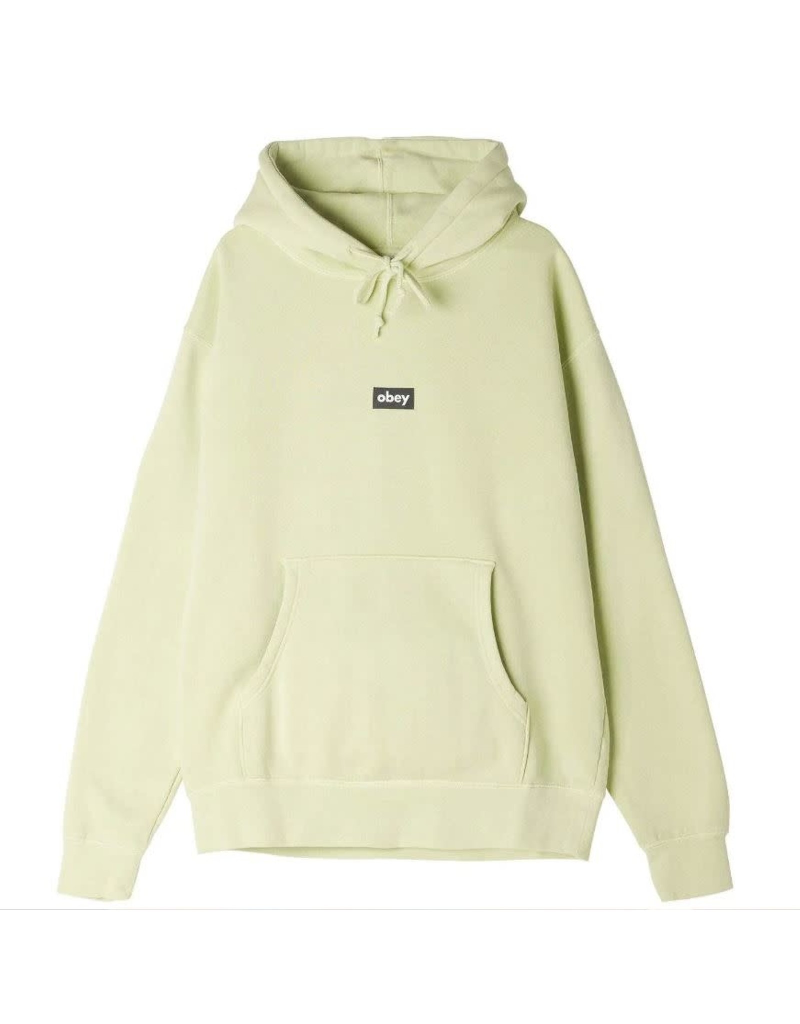 OBEY Black Bar Heavyweight Pigment Hoodie