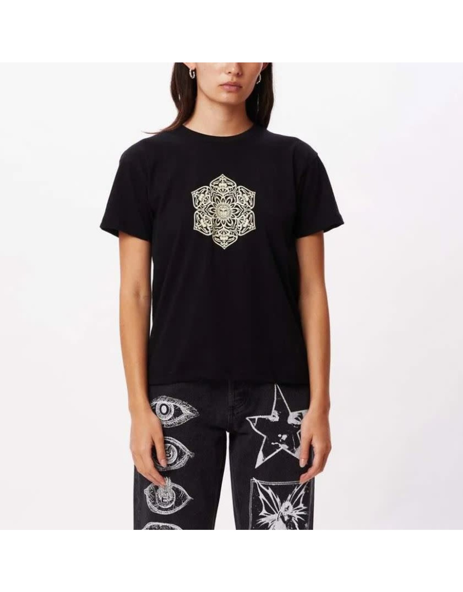 OBEY Mandala Stencil T-Shirt