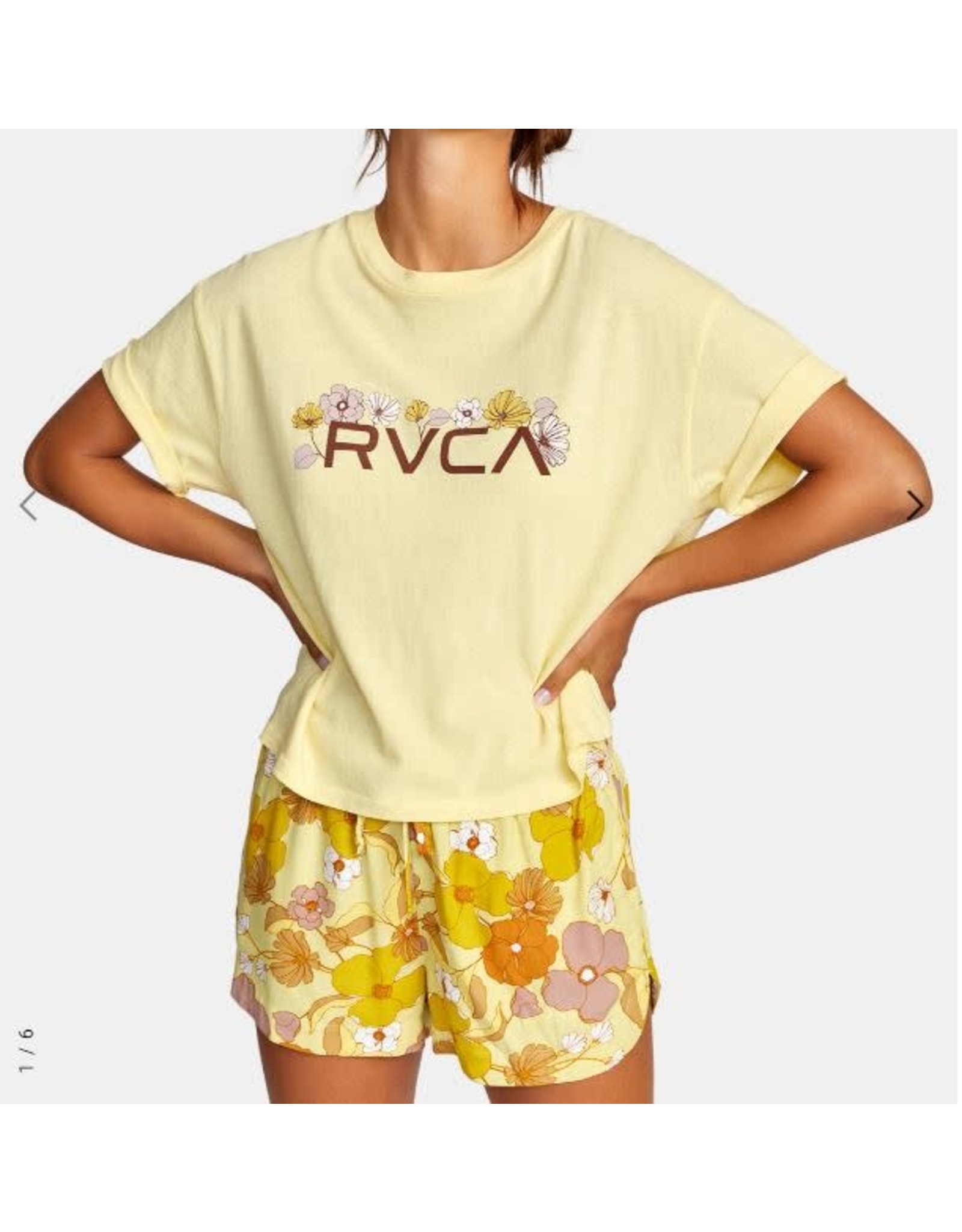 RVCA Retro Floral Tee