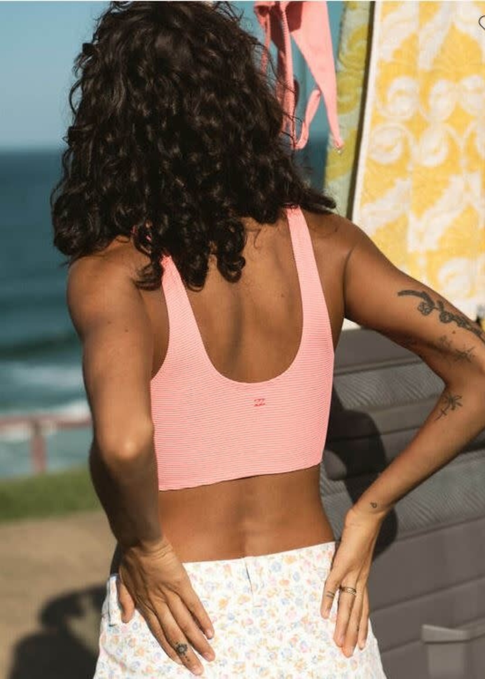 Billabong Tanlines Longer Tank Bikini Top