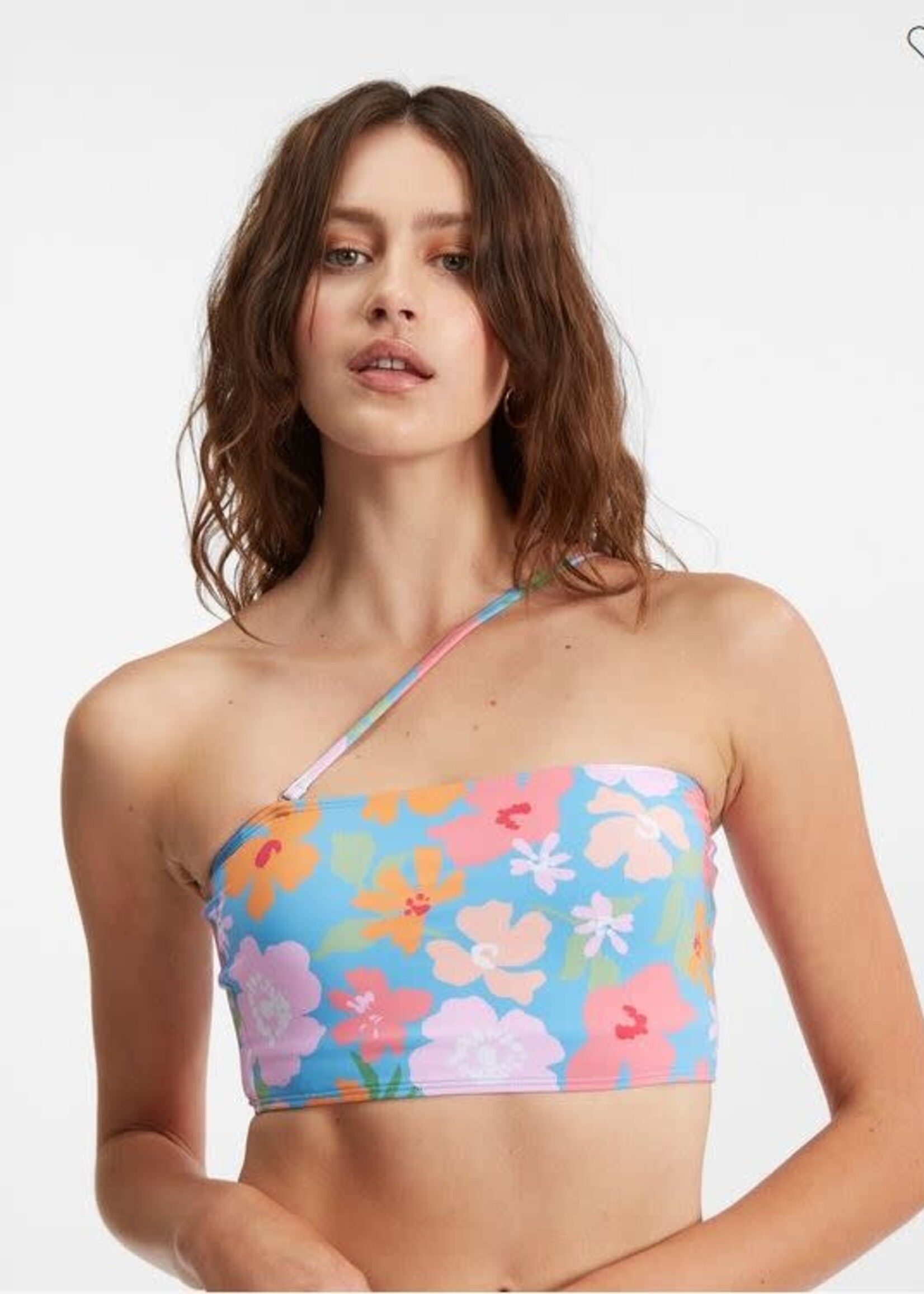 Billabong Summer Field Sunny Tube Bikini Top