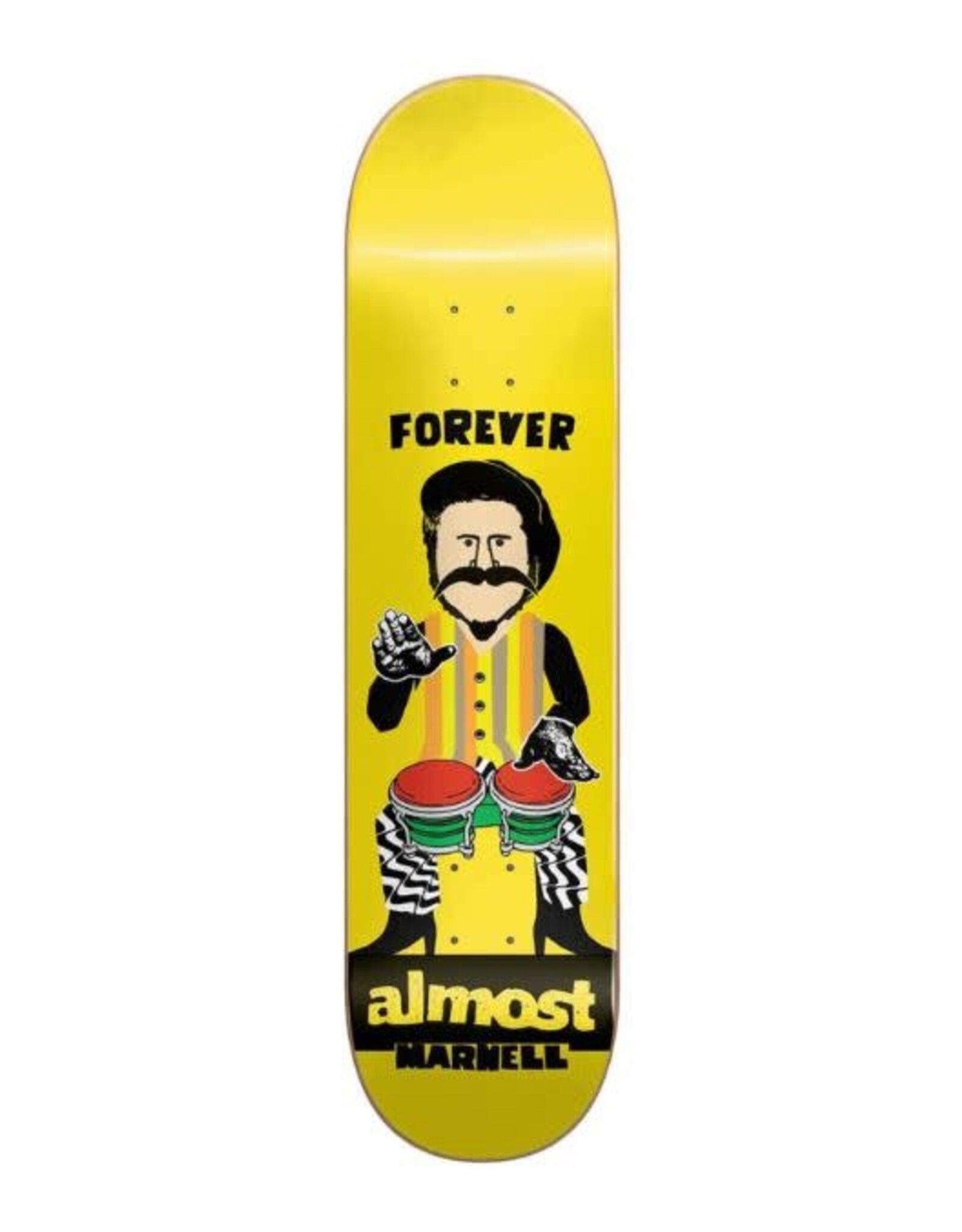 Almost Skateboards Lewis Forever Dude R7 Skate Deck 8.0"