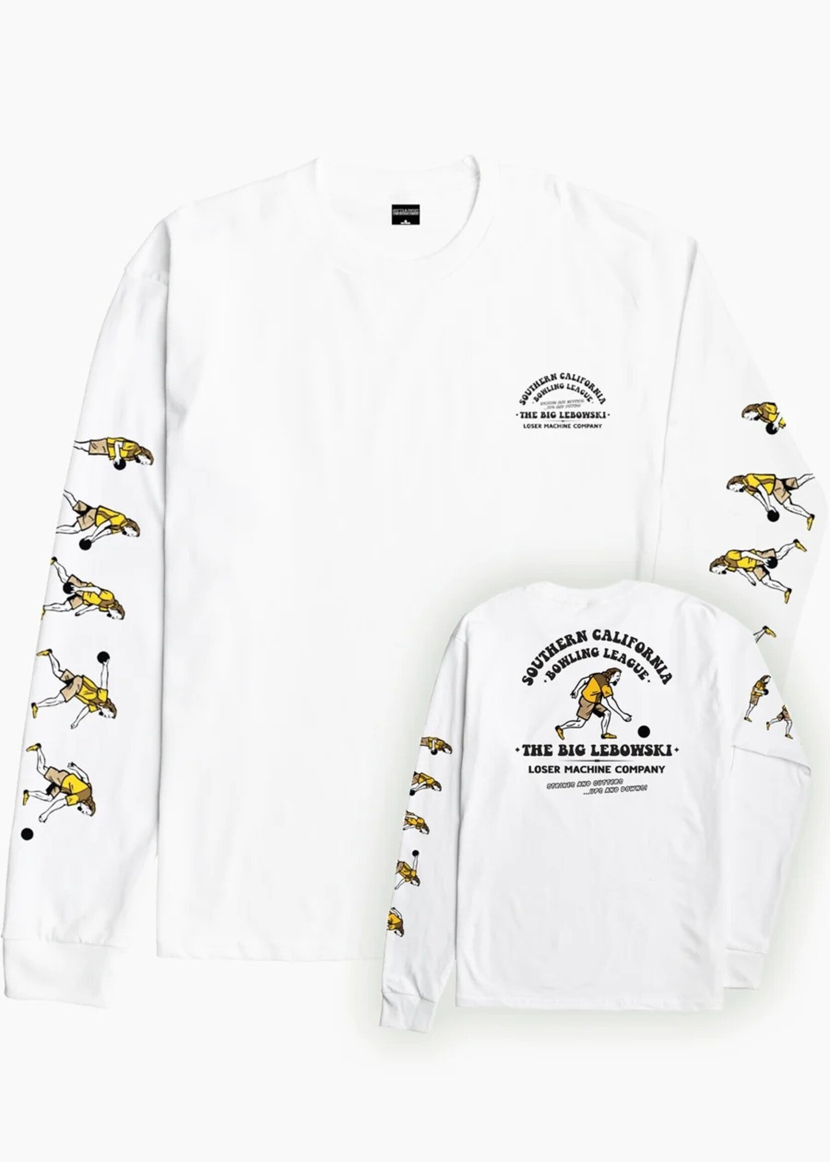 Loser Machine x Big Lebowski  Men's Over The Line Long Sleeve Tee