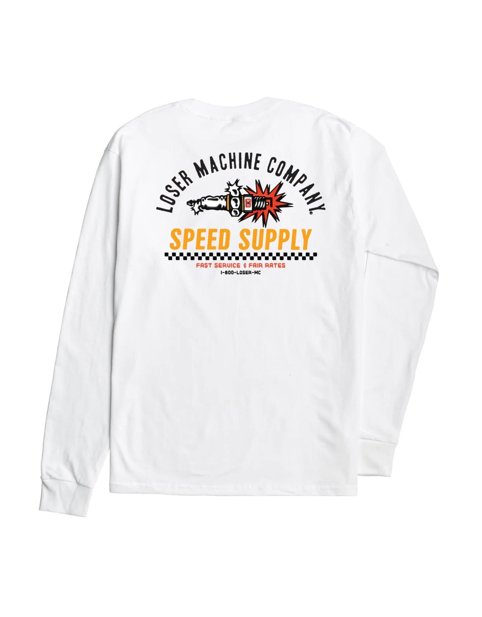 Loser Machine Men's Spark Plug Long Sleeve Tee