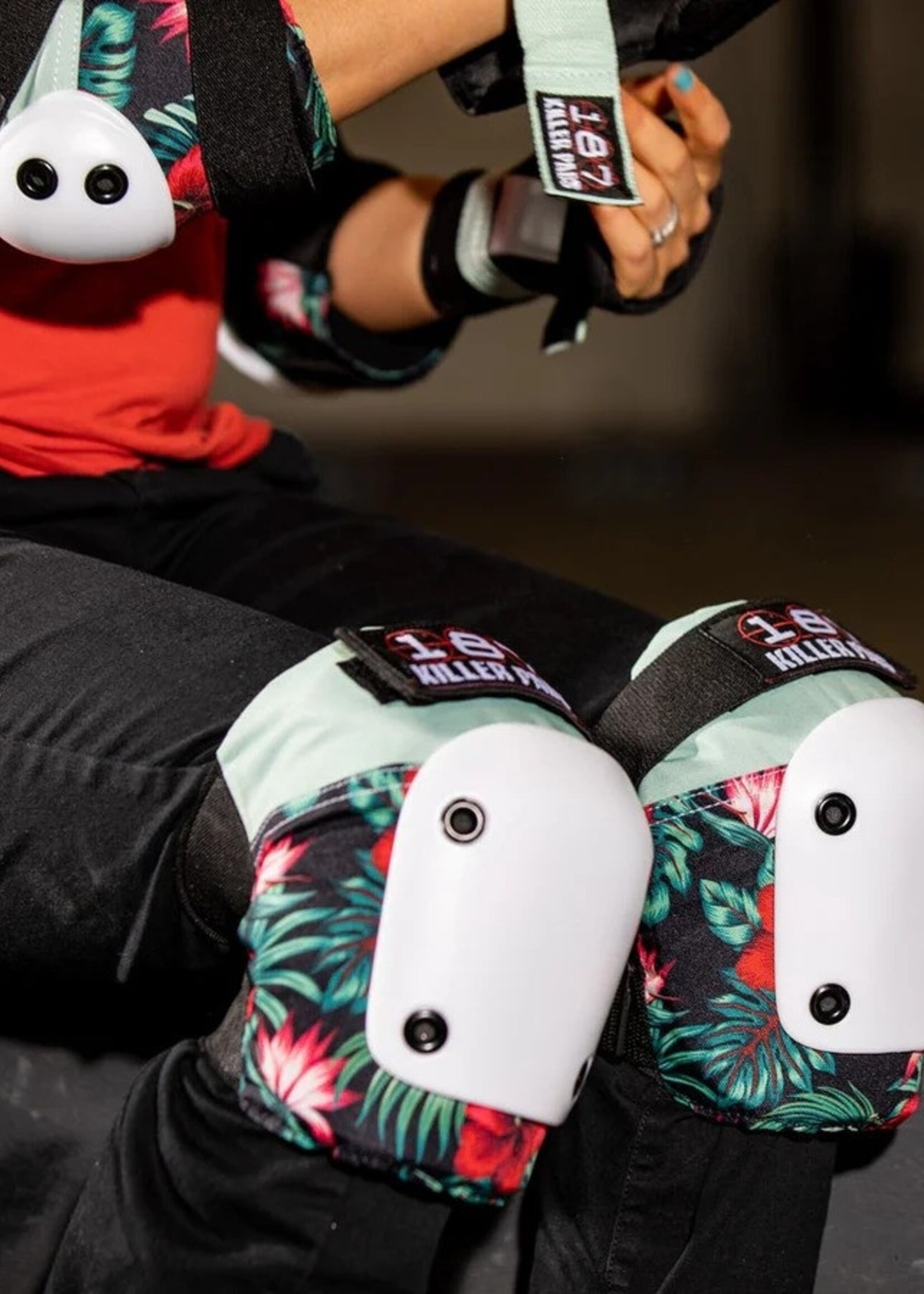 187 Killer Pads Adult 6 Pack Skate Pad Set