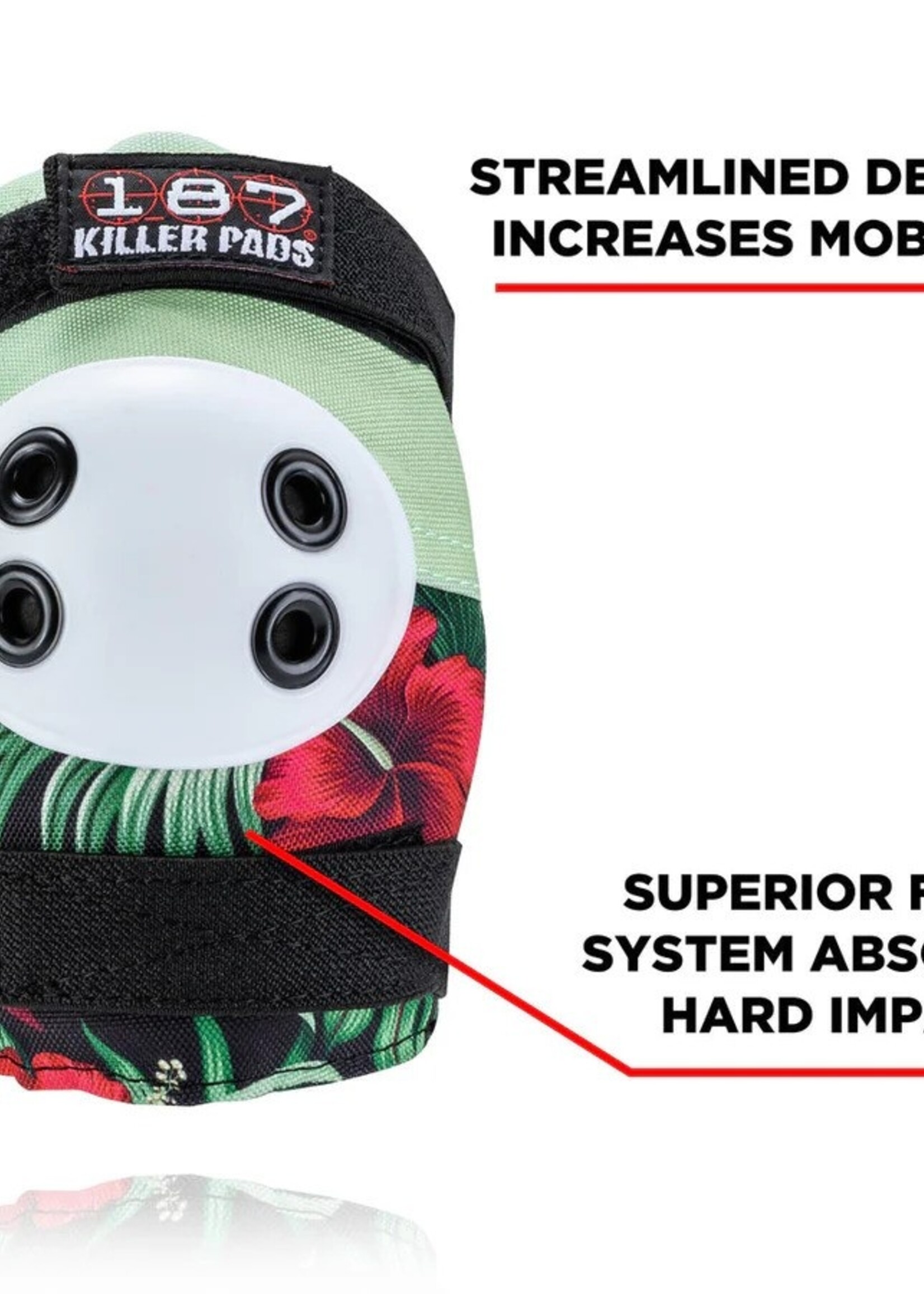 187 Killer Pads Adult 6 Pack Skate Pad Set