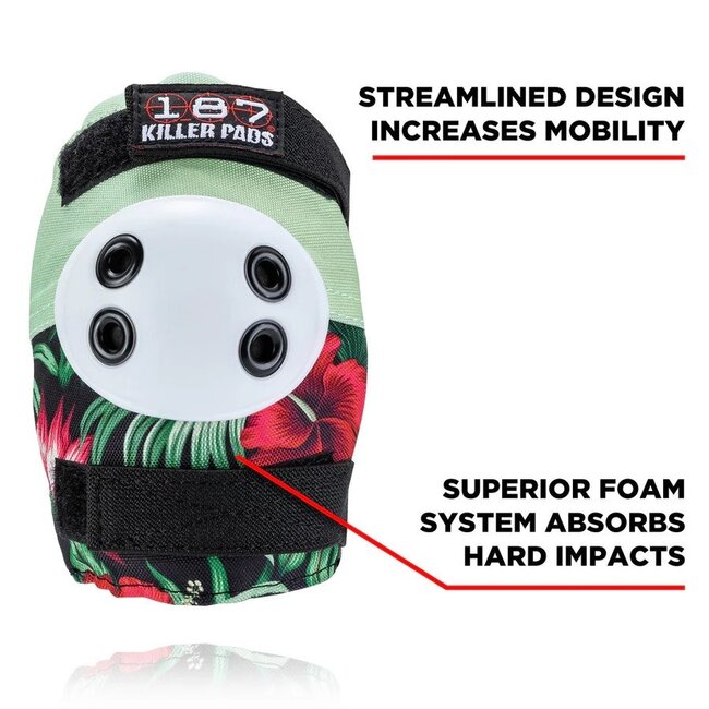 187 Killer Pads Adult 6 Pack Skate Pad Set