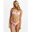 Billabong Tanlines Hike High Leg Brazilian Bikini Bottom