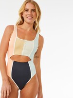 Rip Curl Block Party Splice Good Coverage One Piece