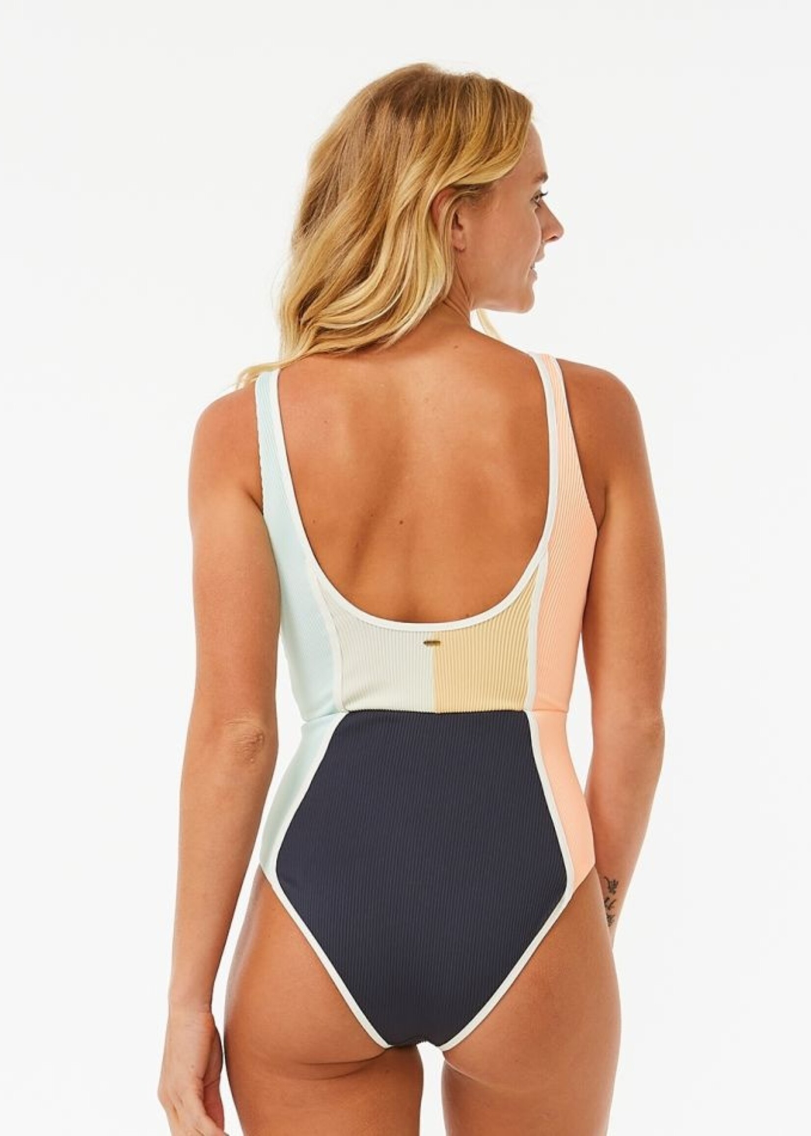 Rip Curl Block Party Splice Good Coverage One Piece
