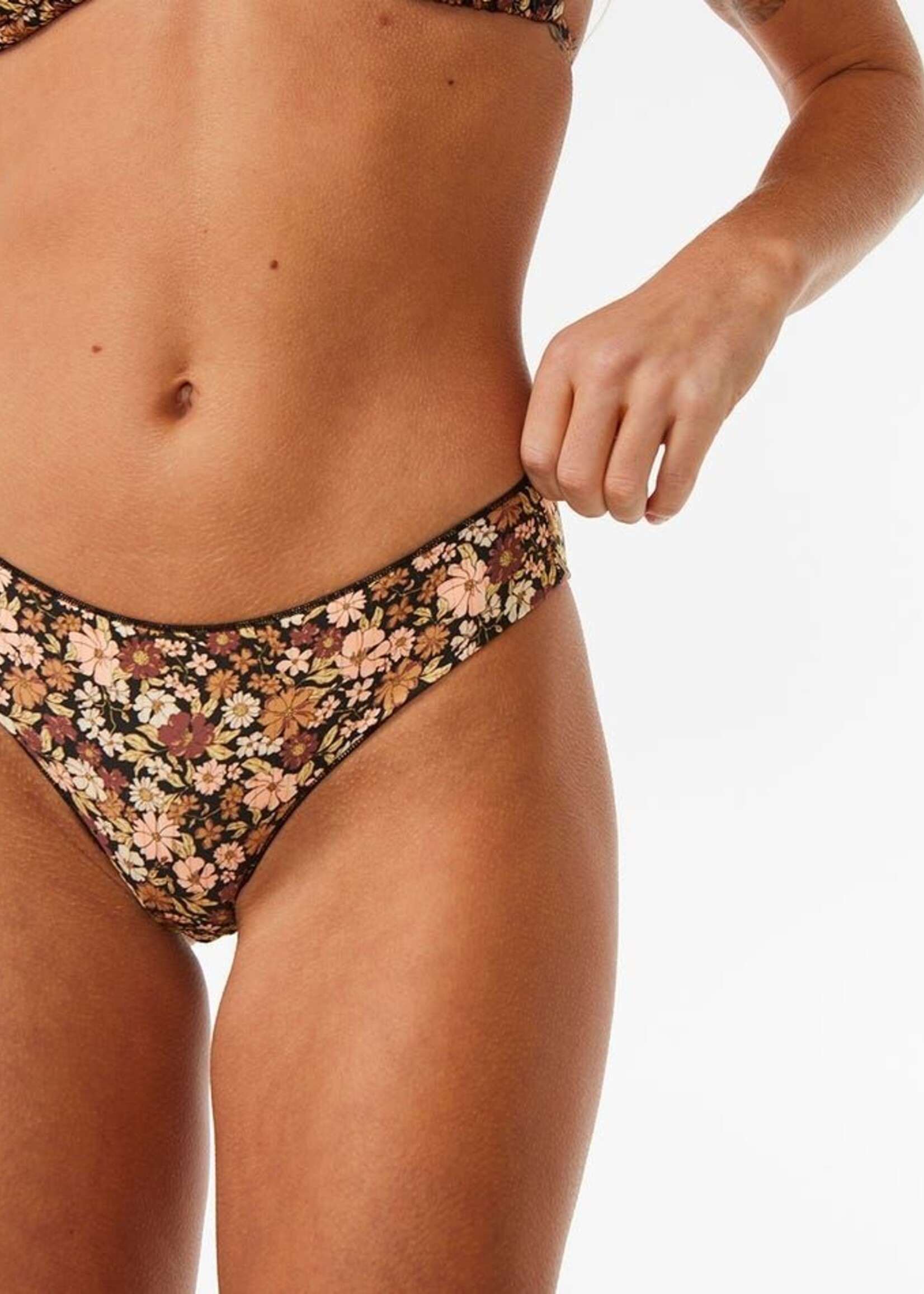 Rip Curl Sea Of Dreams Cheeky Coverage Hipster Bikini Bottoms