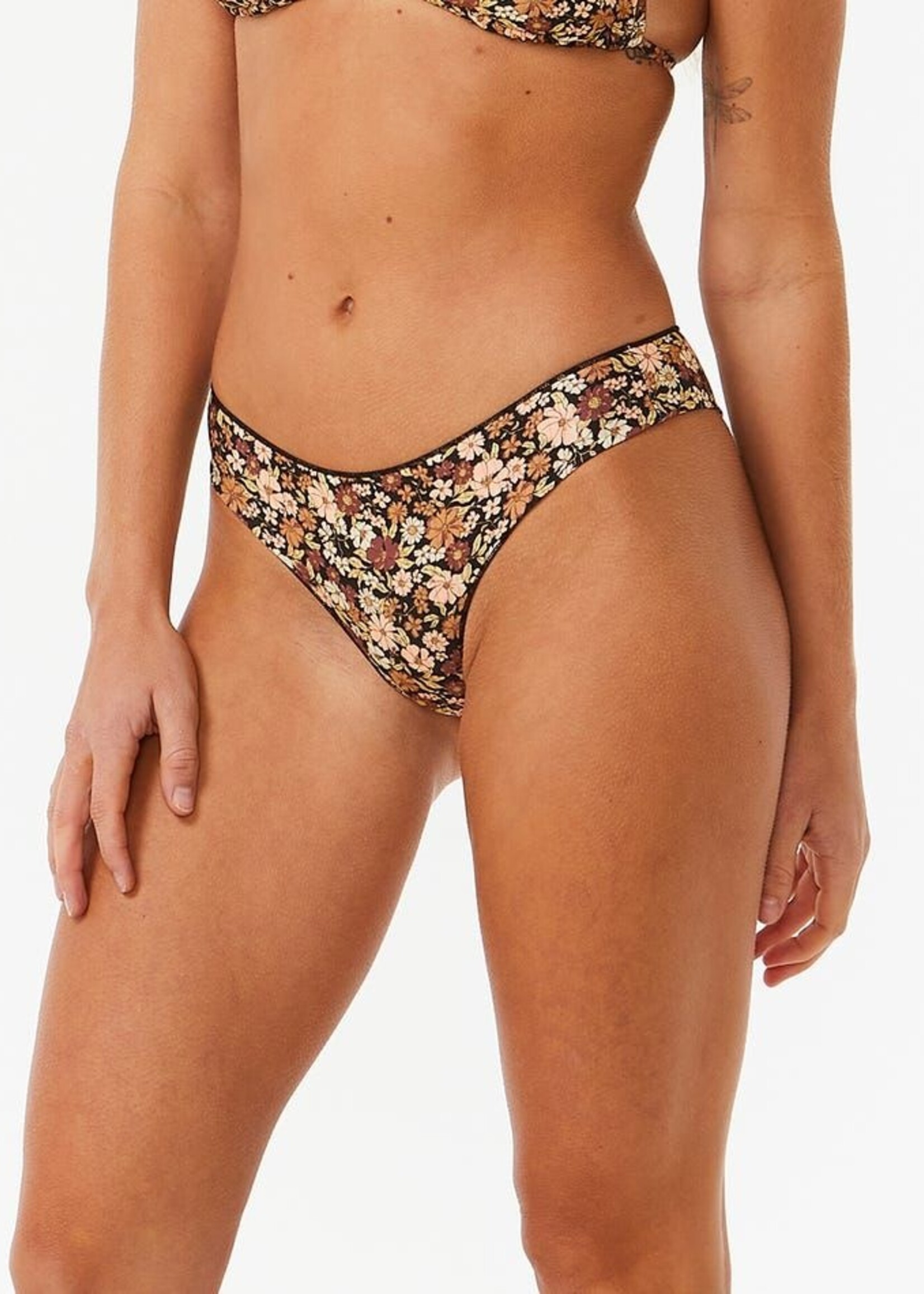 Rip Curl Sea Of Dreams Cheeky Coverage Hipster Bikini Bottoms