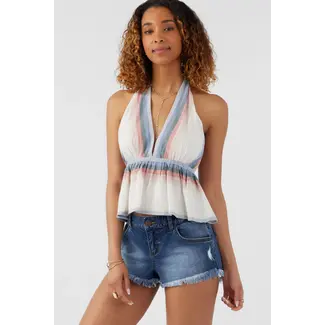 O'Neill SIENA WOVEN HALTER TOP