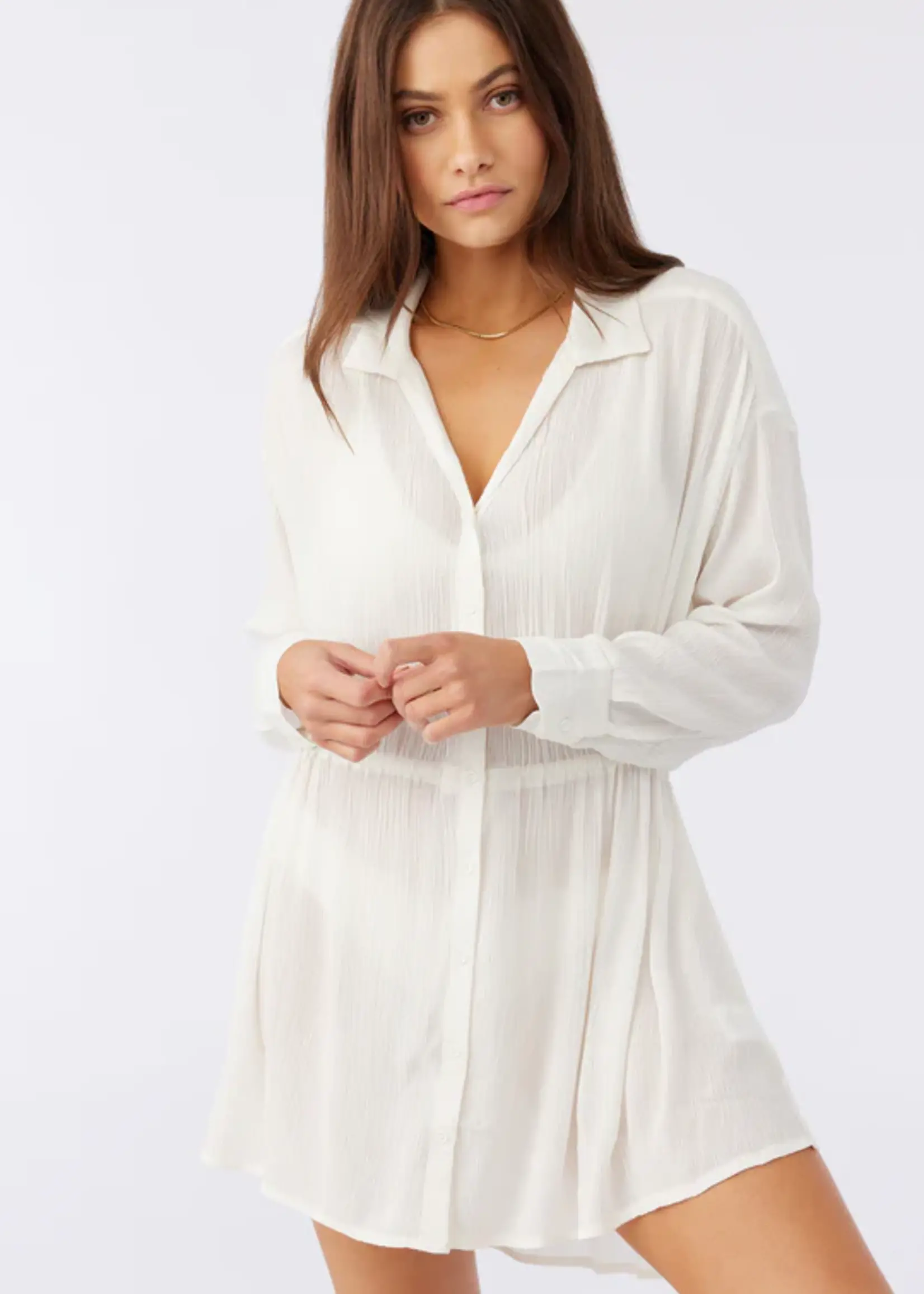 O'Neill Saltwater Solids Cami Coverup