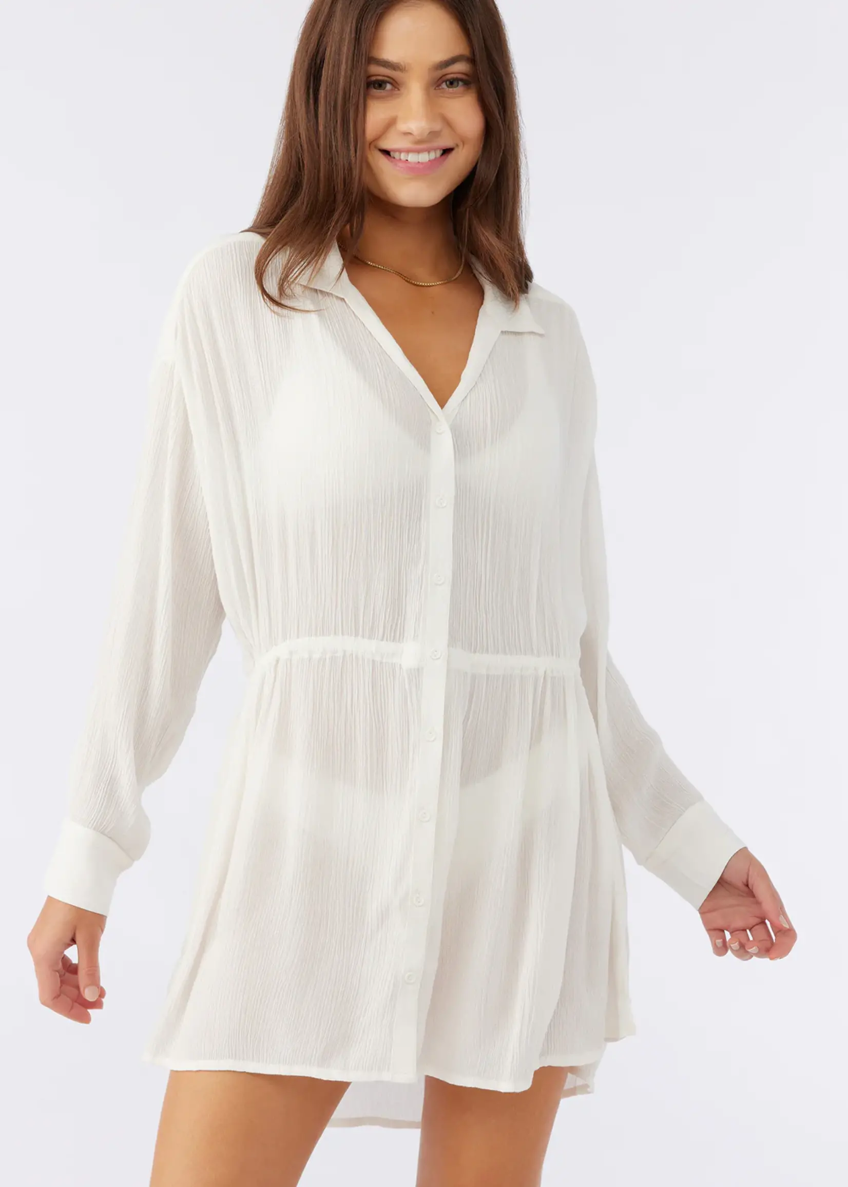 O'Neill Saltwater Solids Cami Coverup