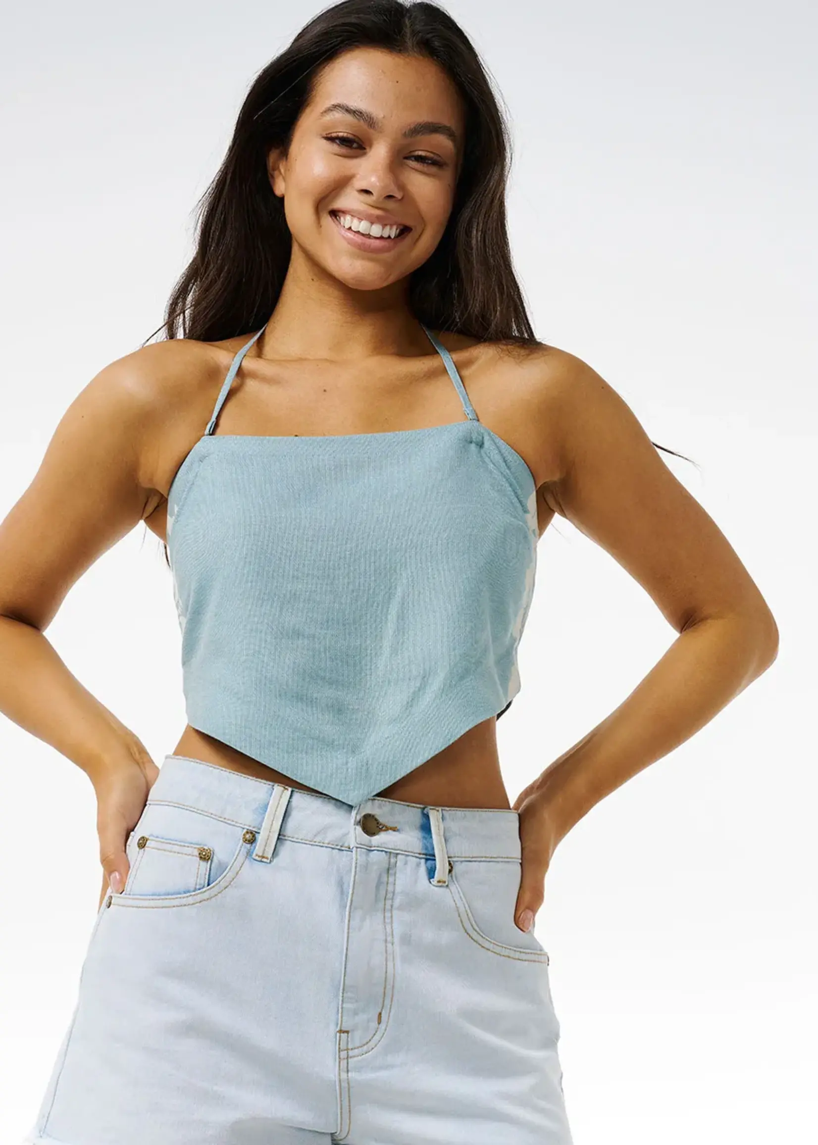 Rip Curl Hibiscus Heat Halter Neck Top