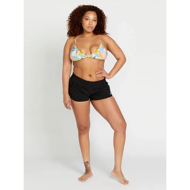 Volcom PARROTISE KNOTTED CROP BIKINI TOP