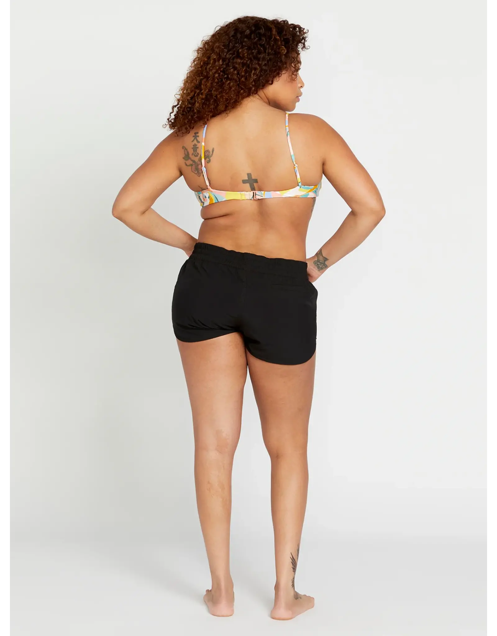 Volcom PARROTISE KNOTTED CROP BIKINI TOP
