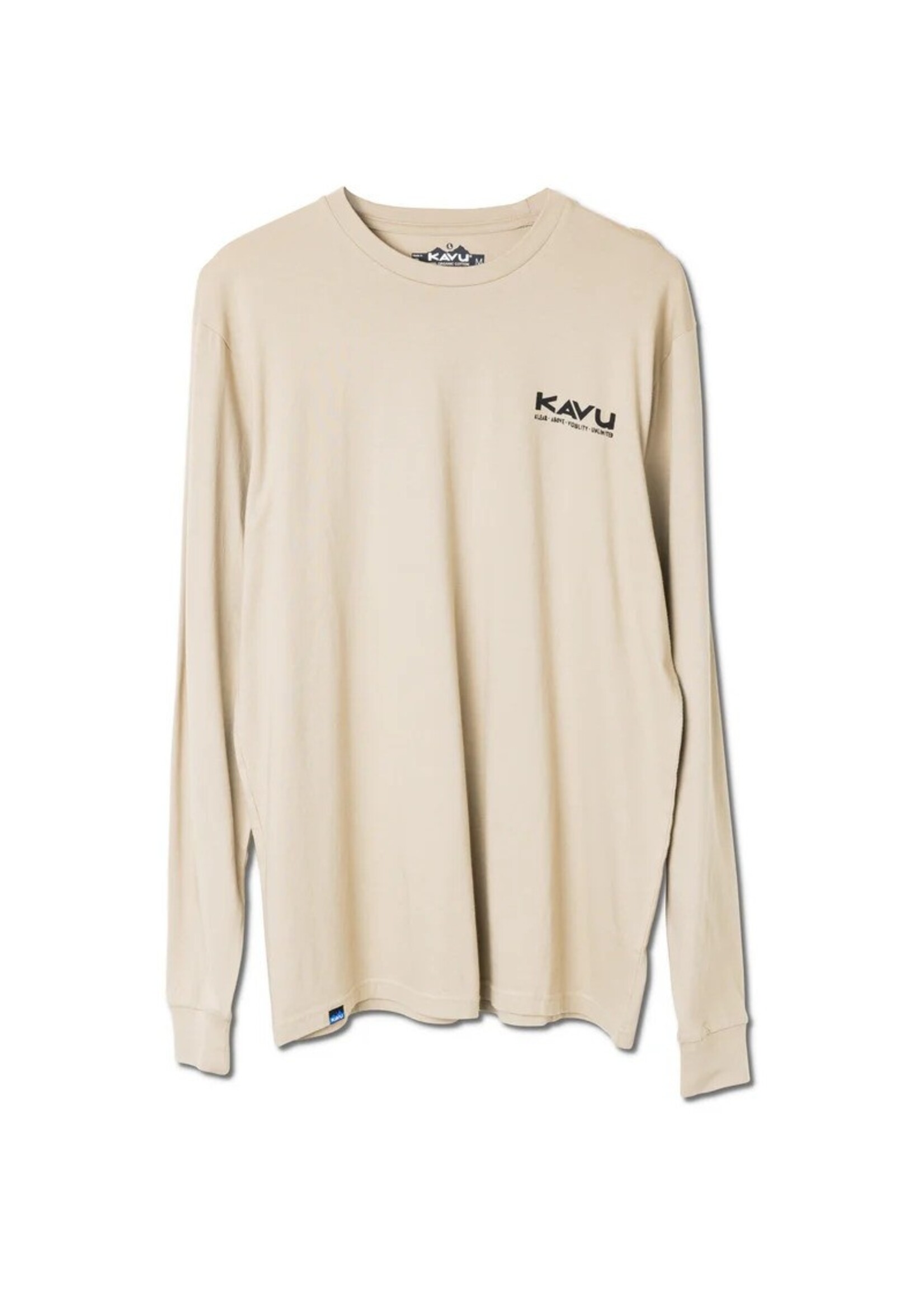 KAVU Men's Puzzle Time Long Sleeve Tee