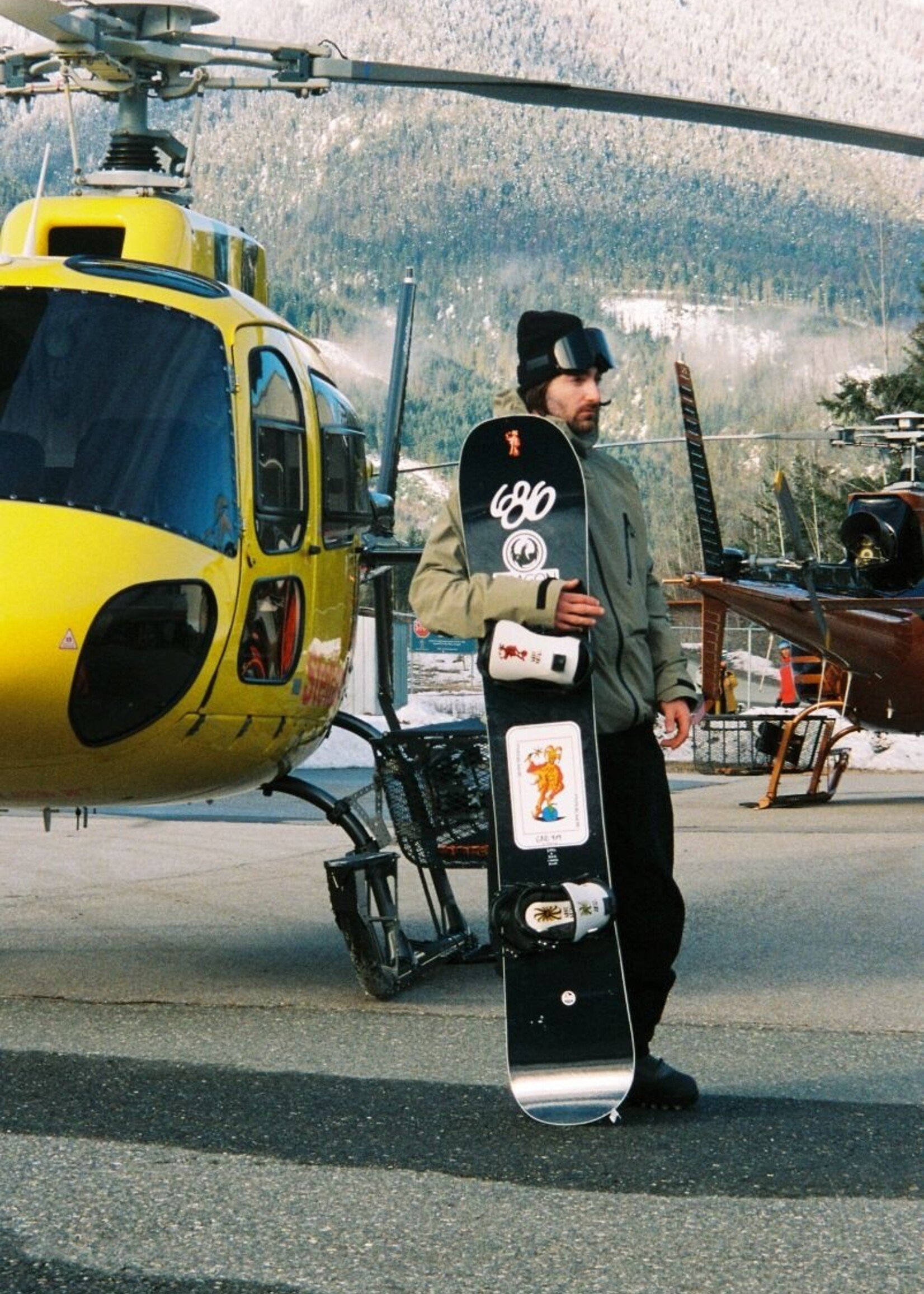 GNU Men's 4x4  Forest Bailey Directional Snowboard - 160cm